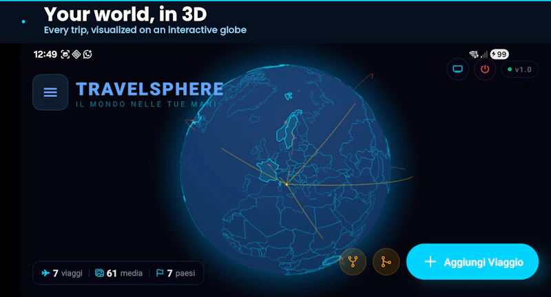 TravelSphere screenshot 2