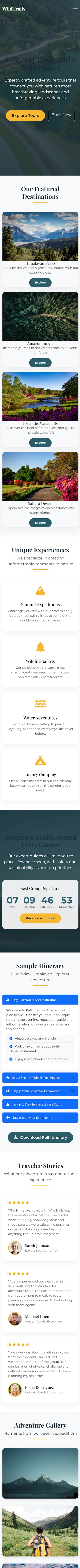 Média Sauvage - Wildtrails |Voyage d'aventure premium 1