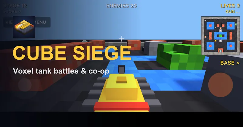 Cube Siege screenshot 1