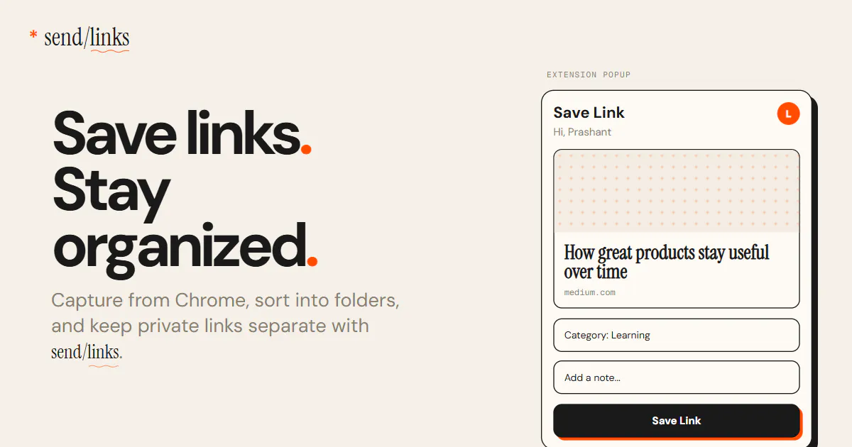 send/links