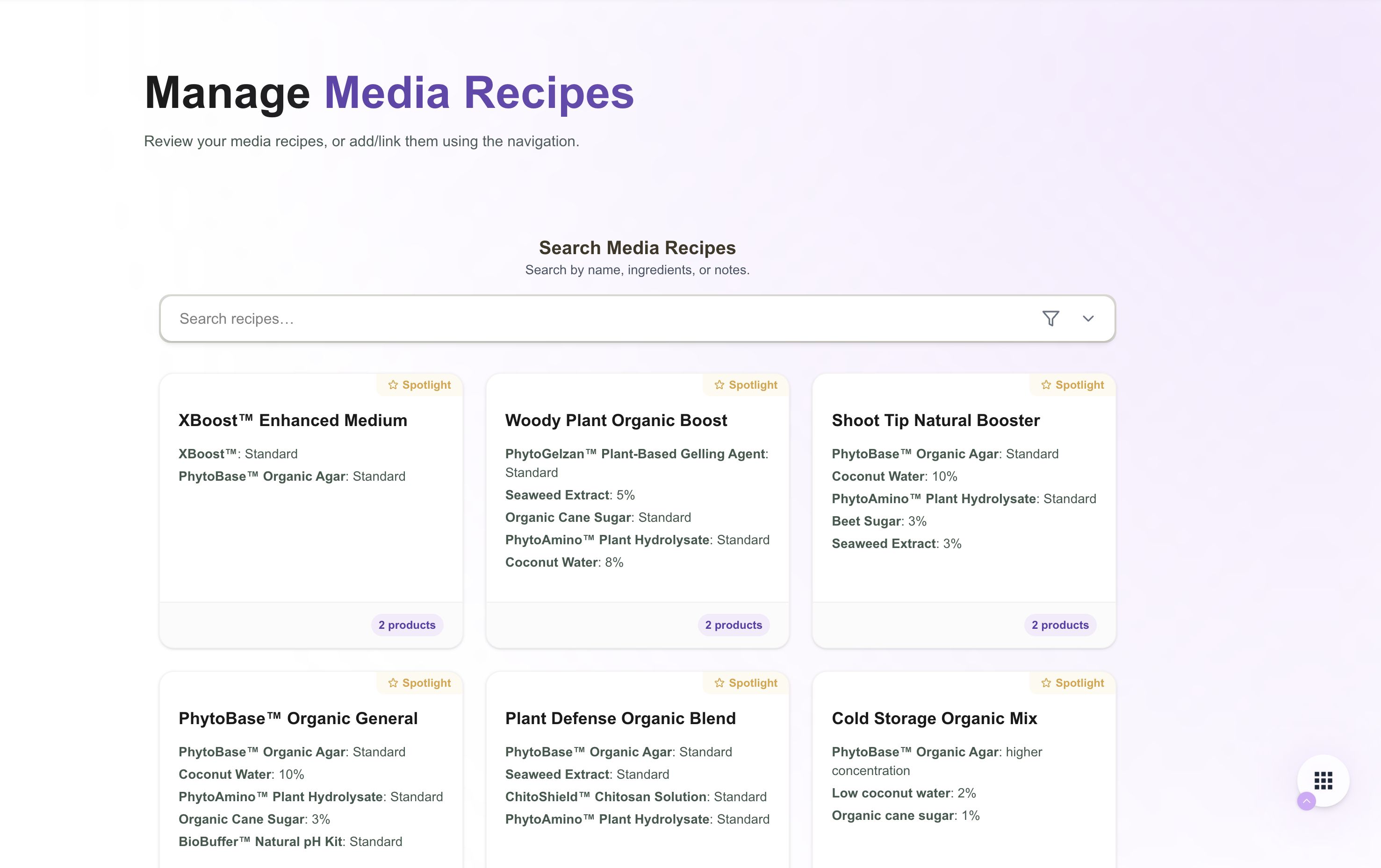 SHMAPLEX -Pflanze - Ihr Pflanzengewebekultur -Armaturenbrett.Github für Pflanzen? Medien 6