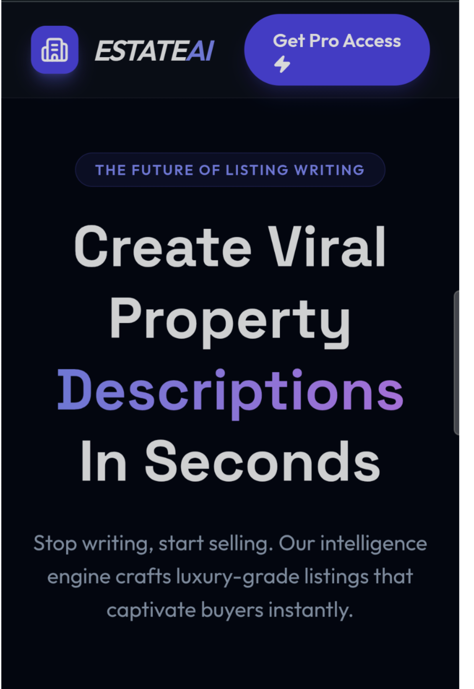 Estate AI pro  gallery image