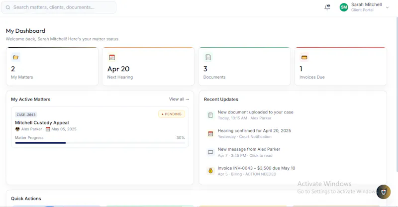 Legal Case Management screenshot 7