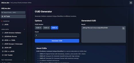 Utilive.dev gallery image