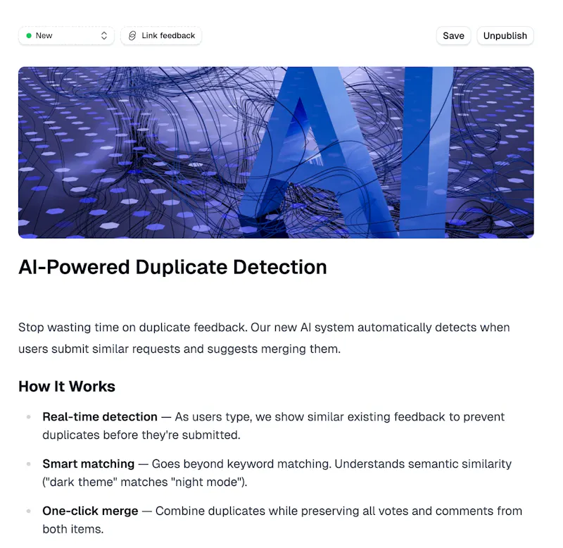 Fdback.io screenshot 5