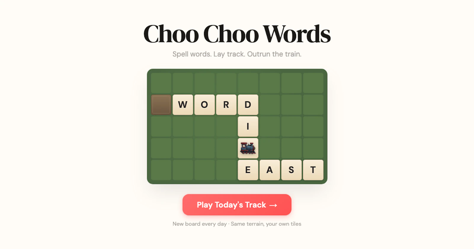 Choo Choo Words screenshot 1