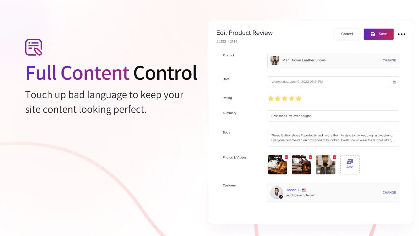 Fera Product Reviews App gallery image
