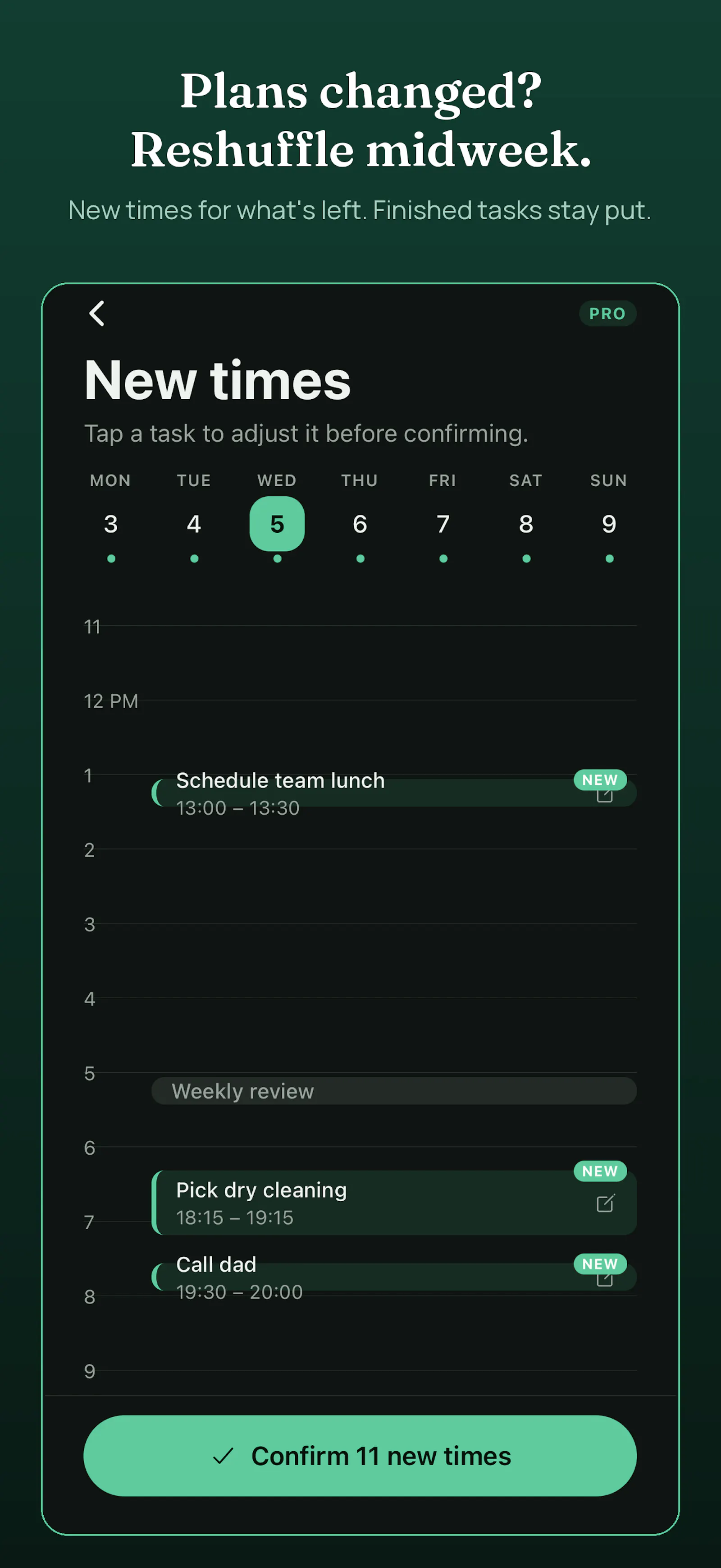WeekSquire screenshot 5