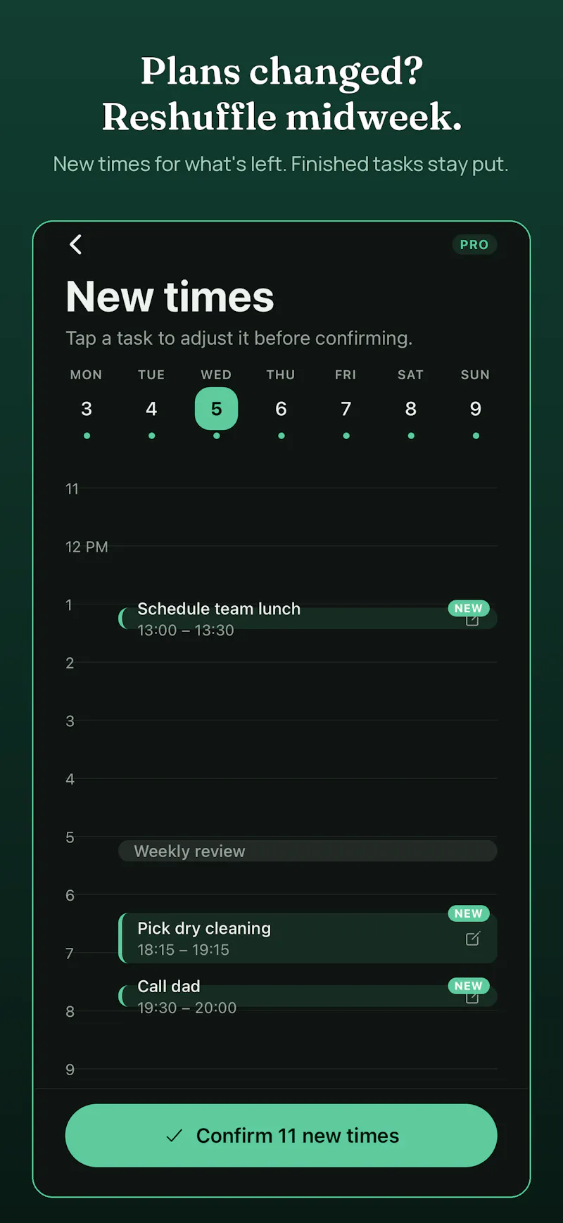 WeekSquire screenshot 5