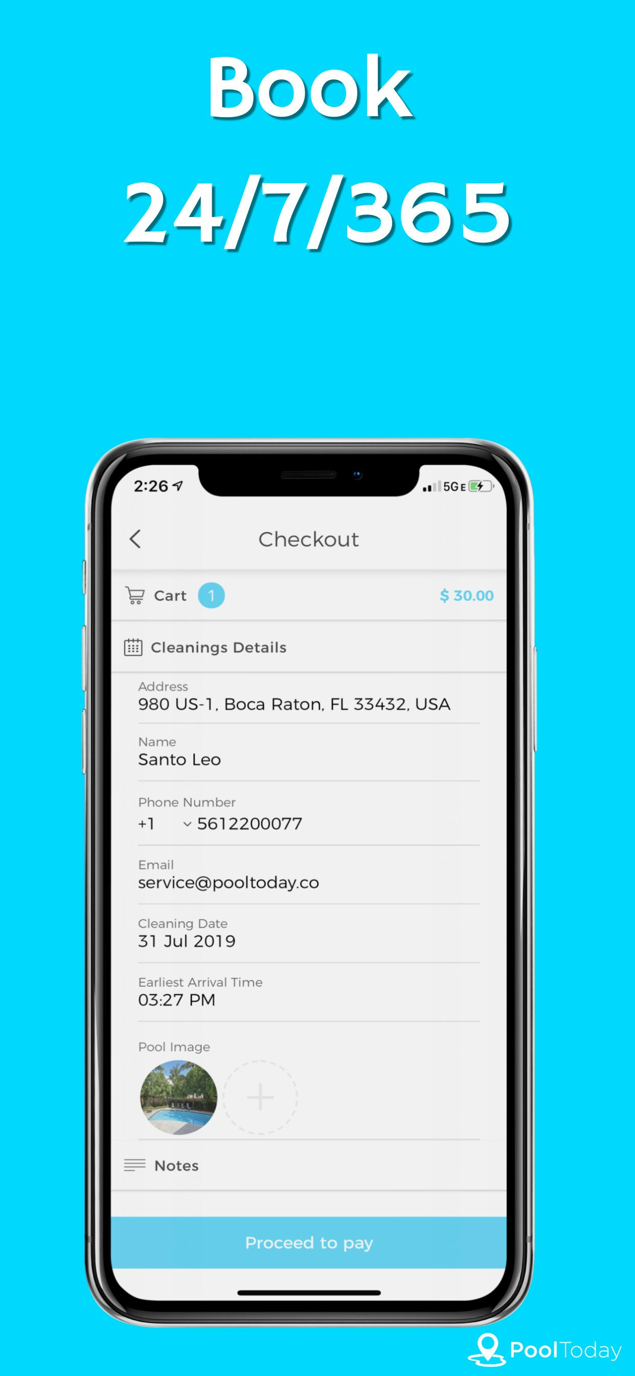 On Demand Pool Service gallery image