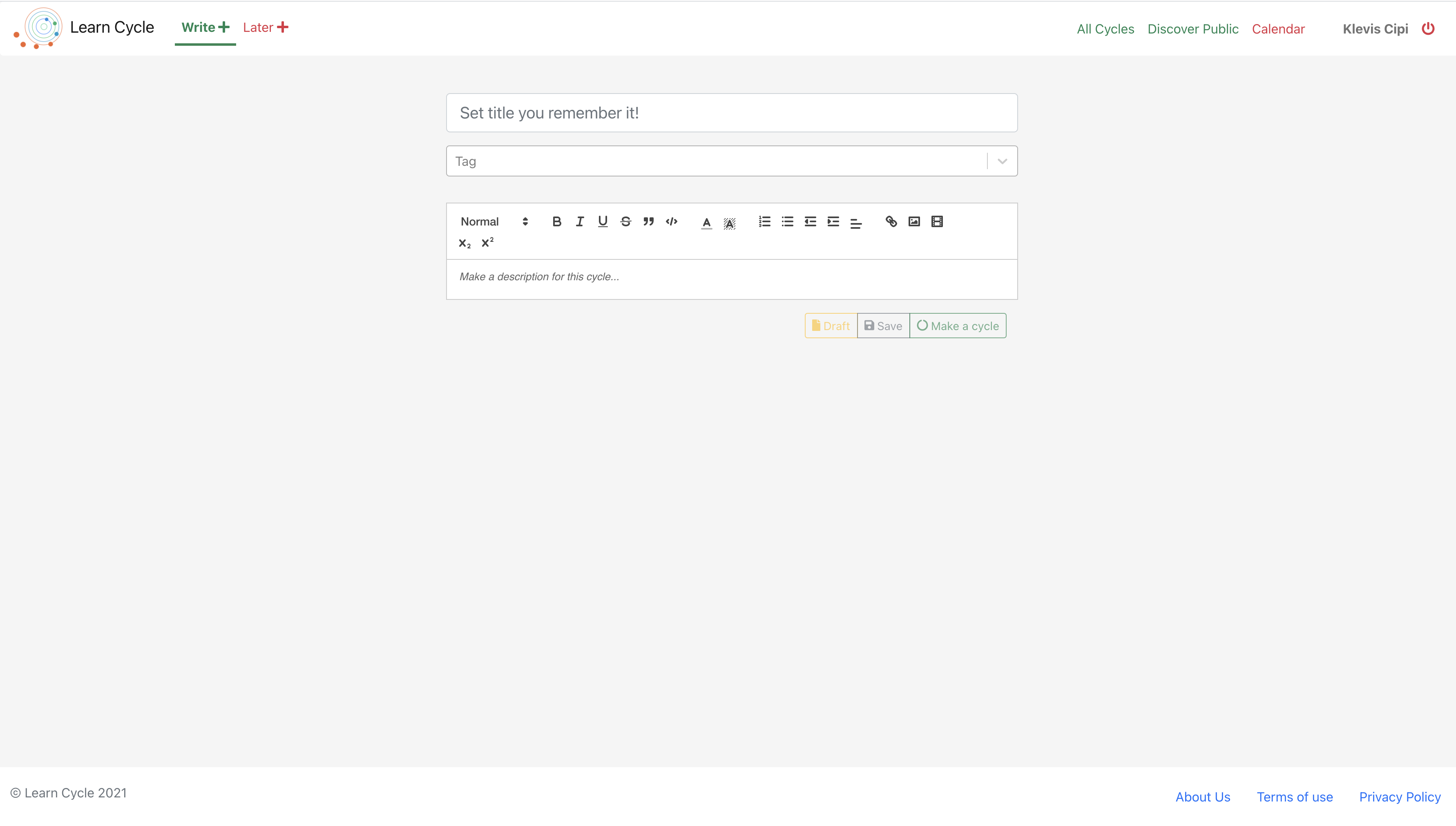 Learn Cycle gallery image