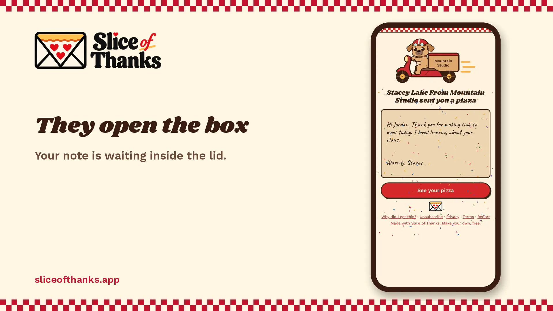 Slice of Thanks gallery image