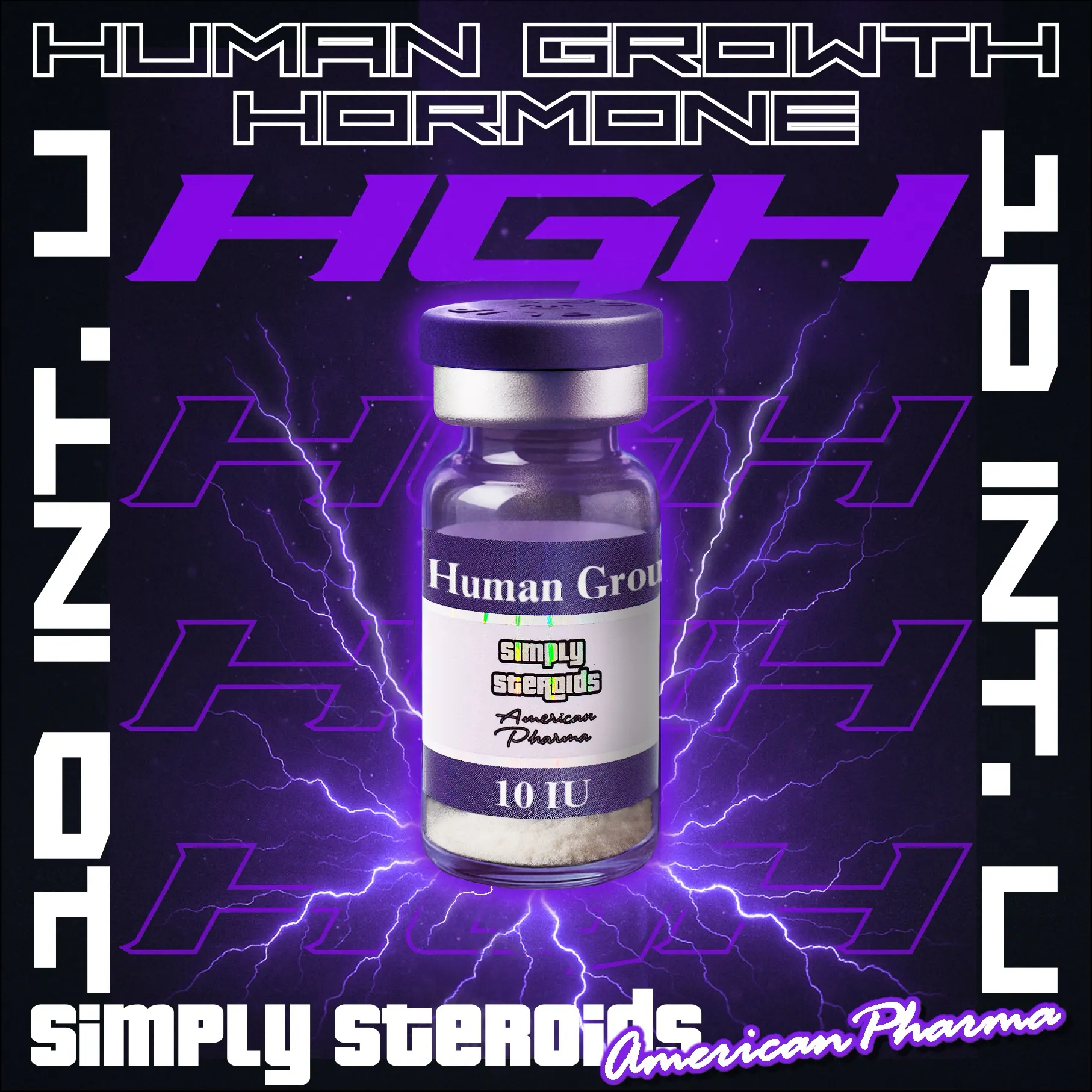HGH 10iu Vial gallery image