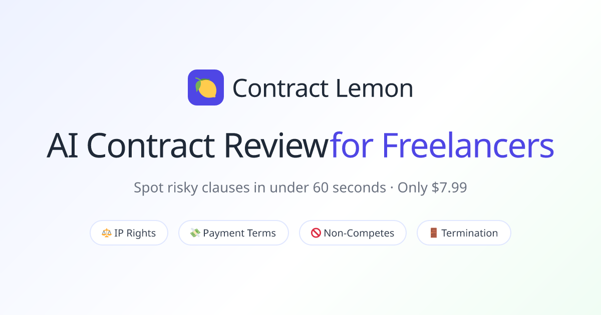 Contract Lemon gallery image