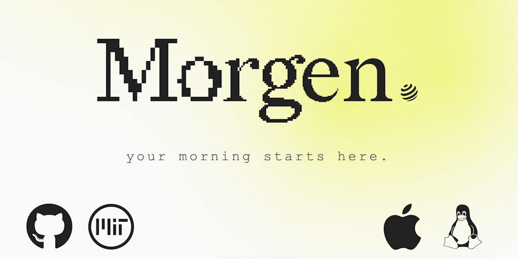 Morgen: Your entire morning in one tab. | Product Hunt