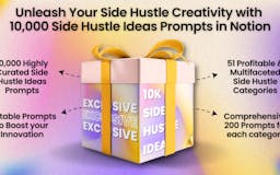 10,000+ Side Hustle Ideas Prompts media 1