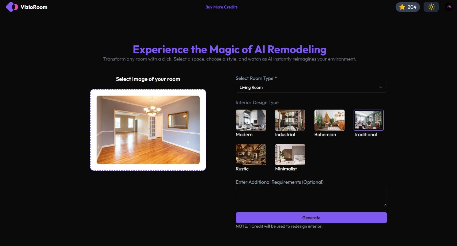 Vizioroom - Sıkıcı odaların iç mekanlarından bıktınız mı?AI'miz buna yardımcı olabilir medya 2