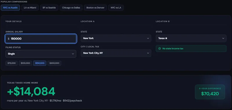 PaycheckCalc screenshot 2