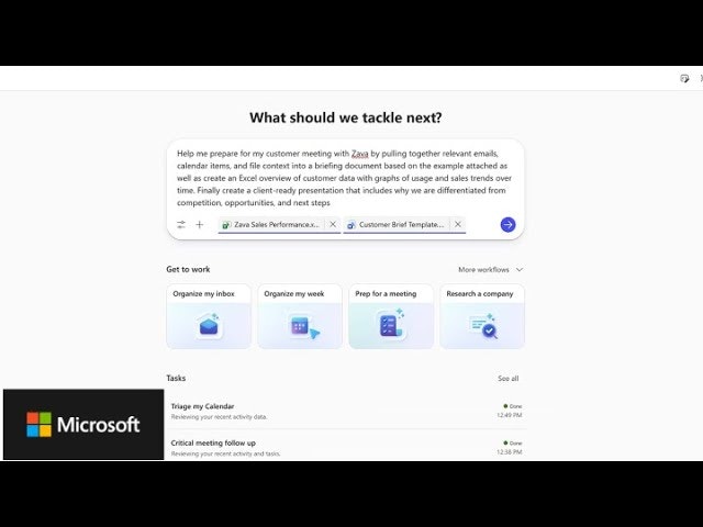 Microsoft Copilot Cowork gallery image