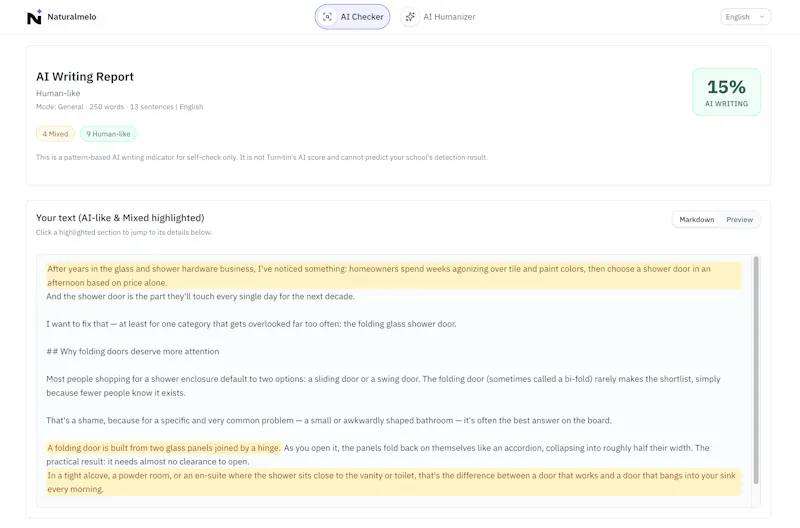 Naturalmelo screenshot 2