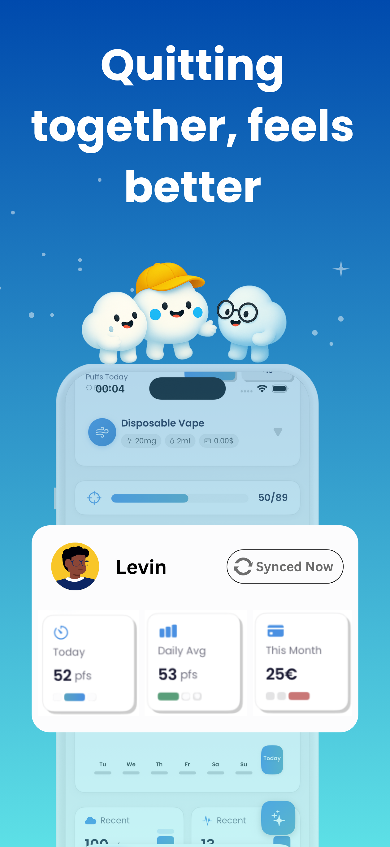 Quittable - Quit Vaping - Screenshot 4 showing product features and functionality