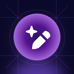 Press Release Generator - Product Hunt launch logo and brand identity