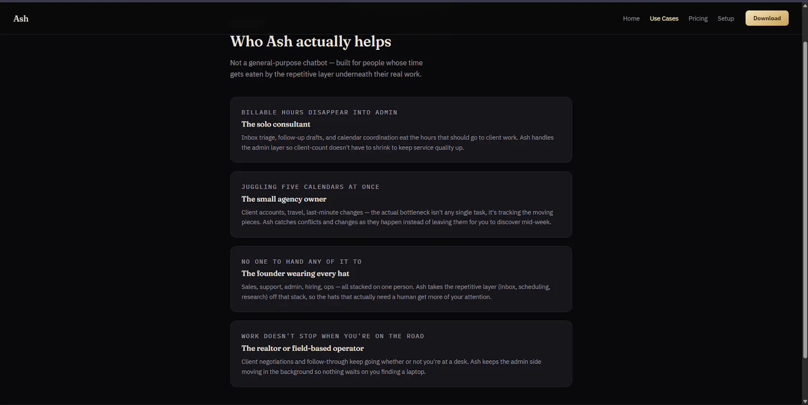 Ash screenshot 2