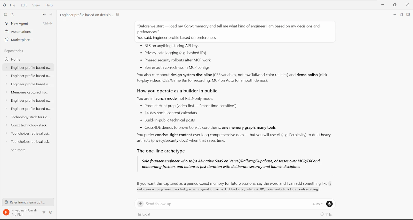 Conxt screenshot 7