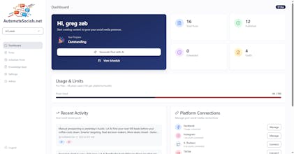 Fully Autonomous Social Media Management gallery image