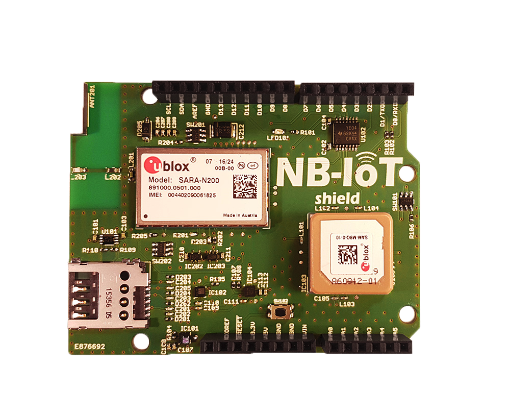 World's first NB-IoT Arduino Shield