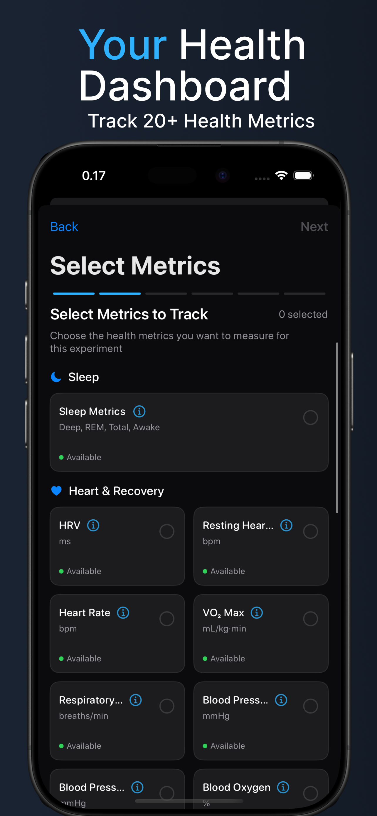 Trialist — Health Experiments - Screenshot 5 preview