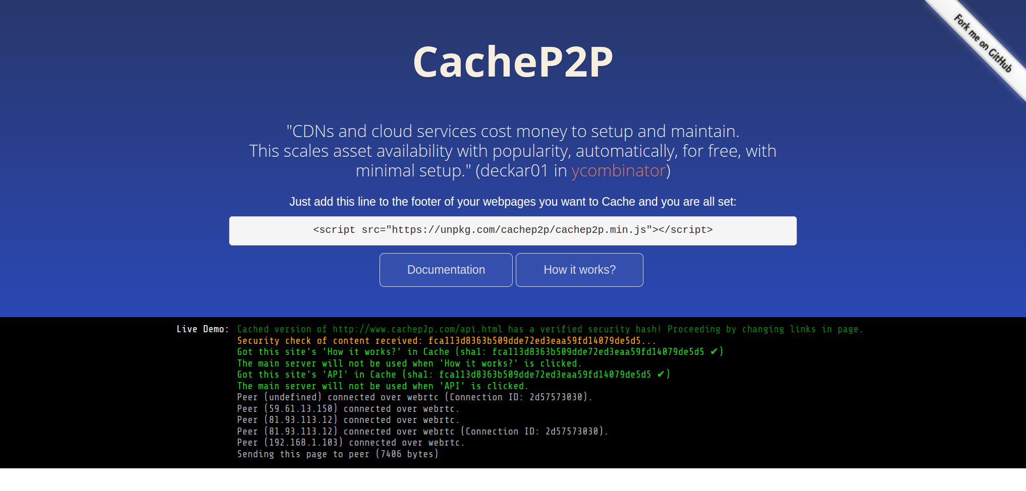 CacheP2P