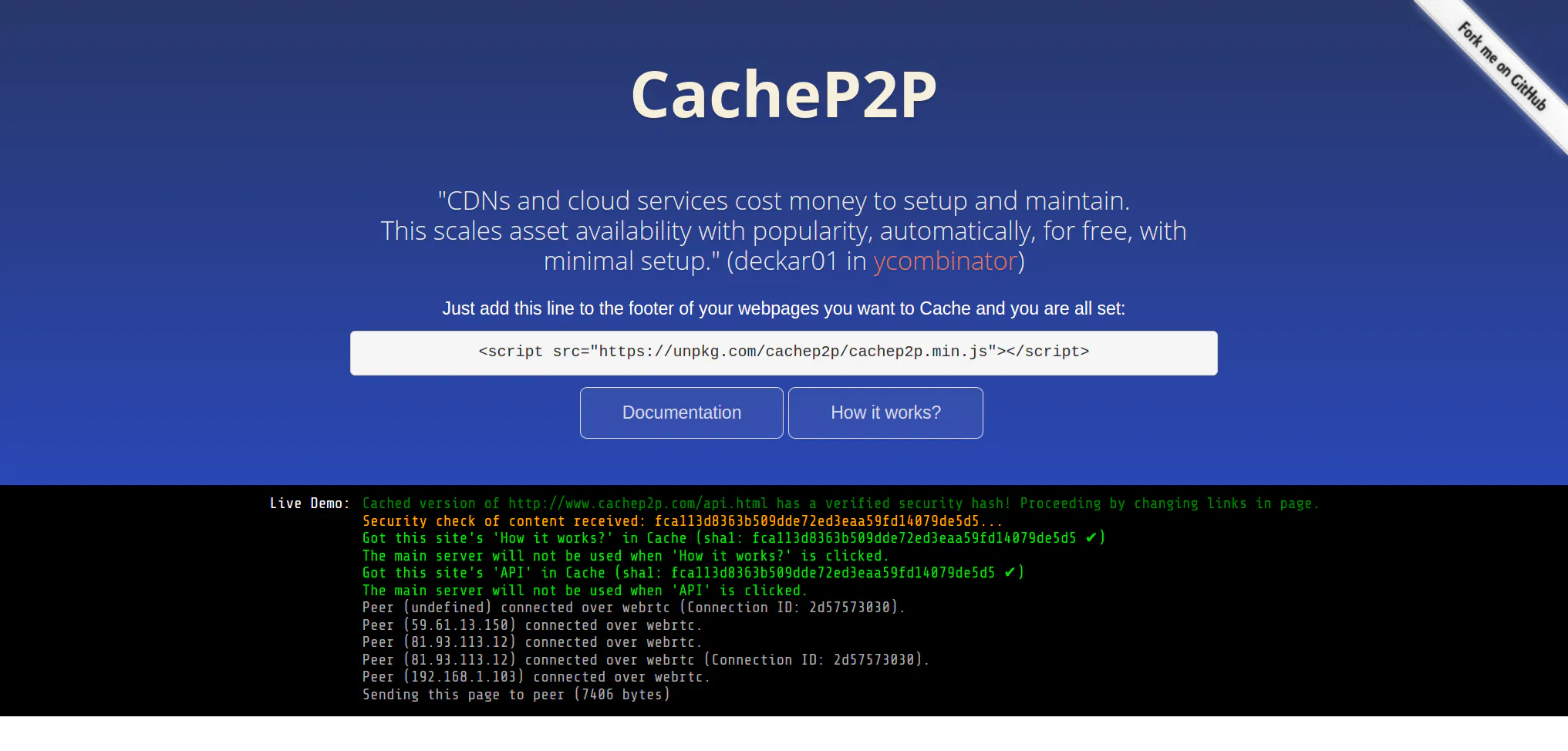 CacheP2P