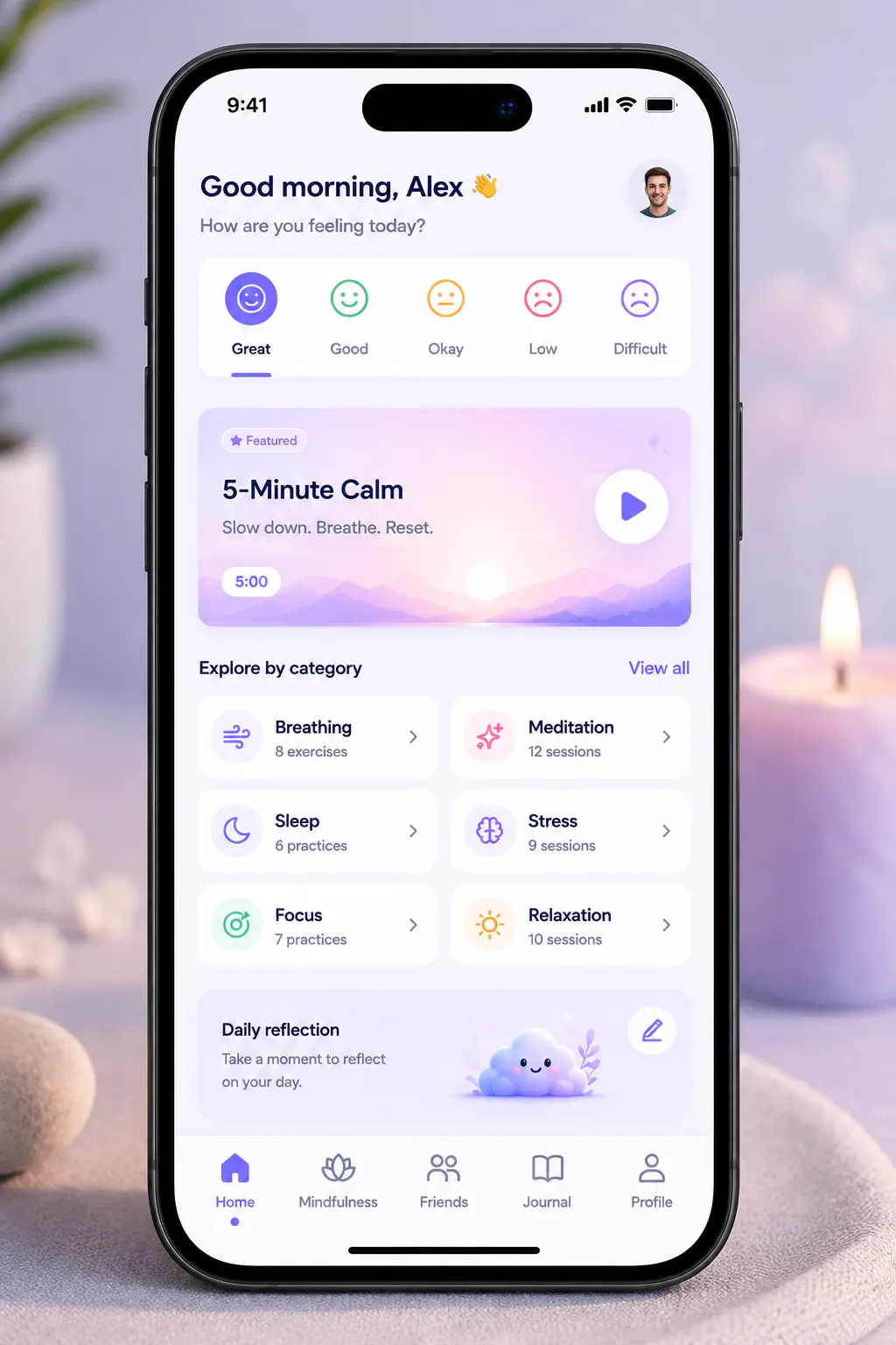 Serene — Be kind to your mind. gallery image