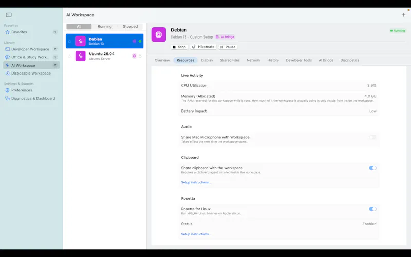 Velo Workspaces screenshot 6