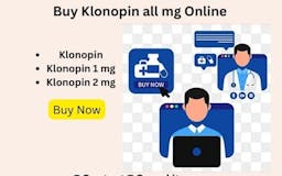 Buy Klonopin Online overnight delivery media 1