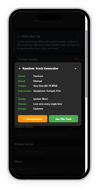 AI Music Prompter gallery image