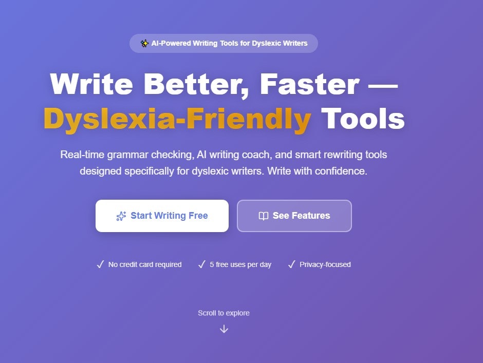 DyslexiaWrite  