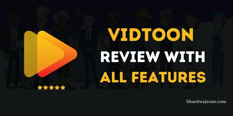 Vidtoon Simplest Animation Video Creator