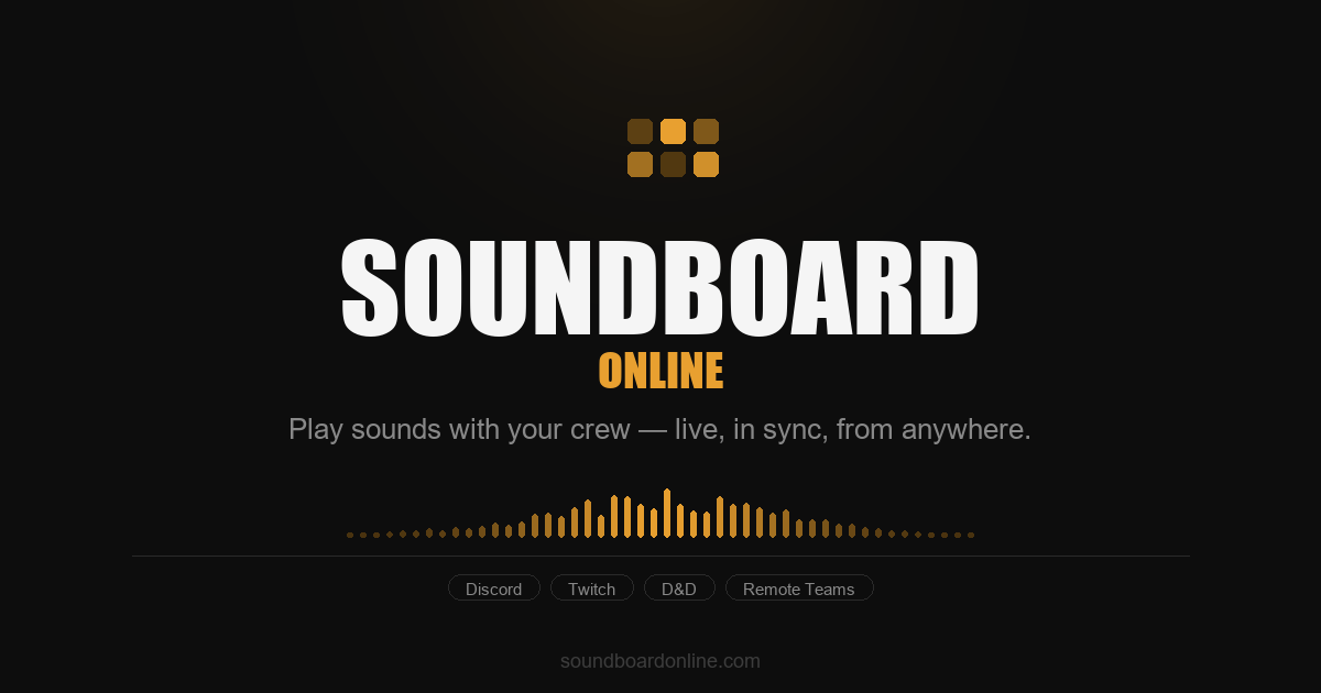 Soundboard Online media 3