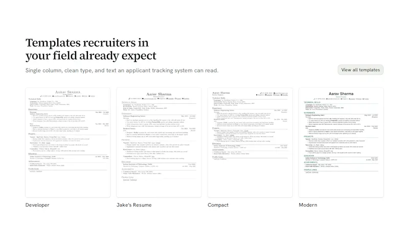 Shortlist screenshot 3