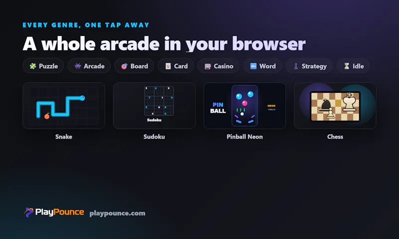 PlayPounce — free game hub screenshot 4