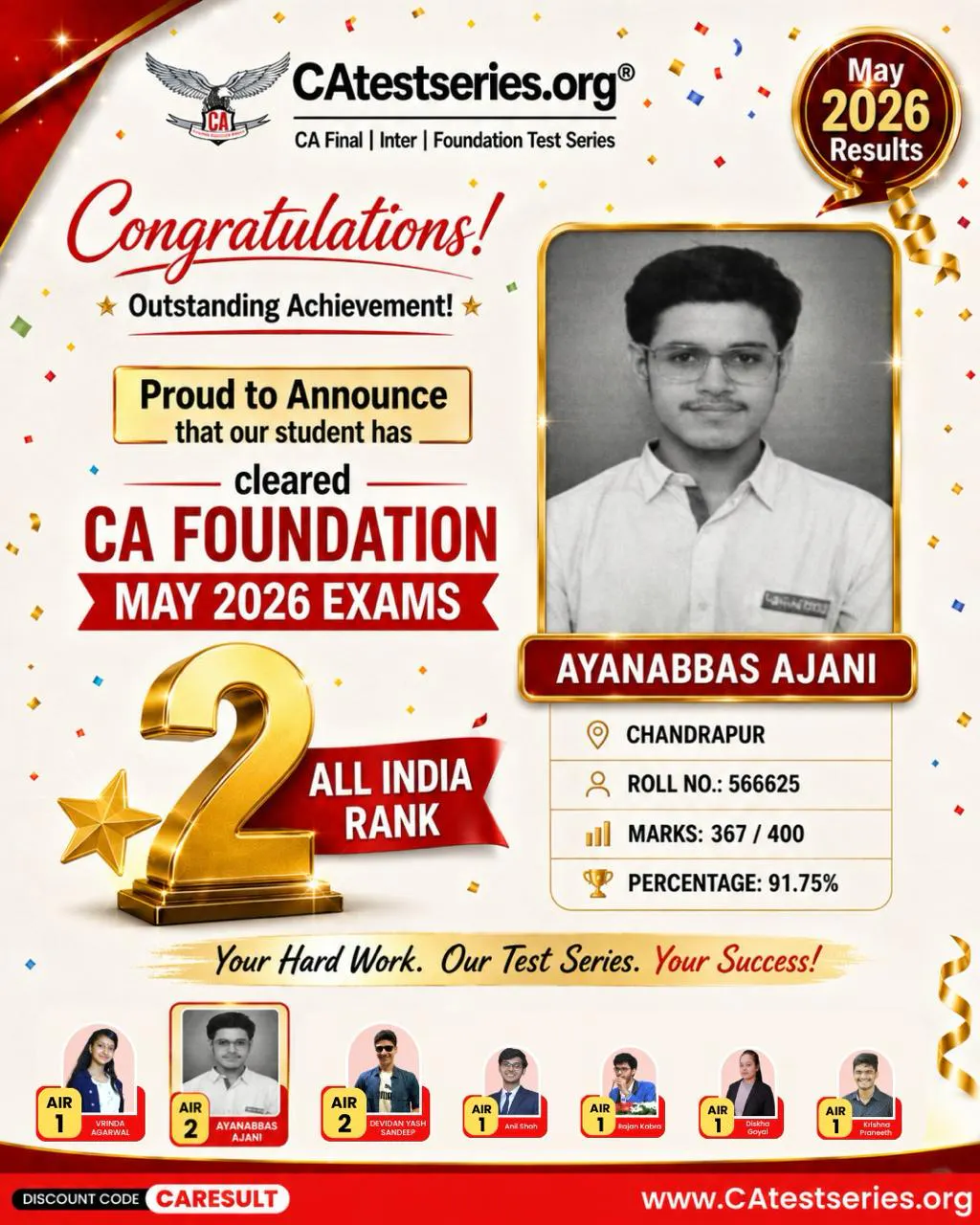 CA Test Series gallery image