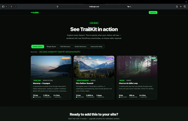 Trail Plugin screenshot 4