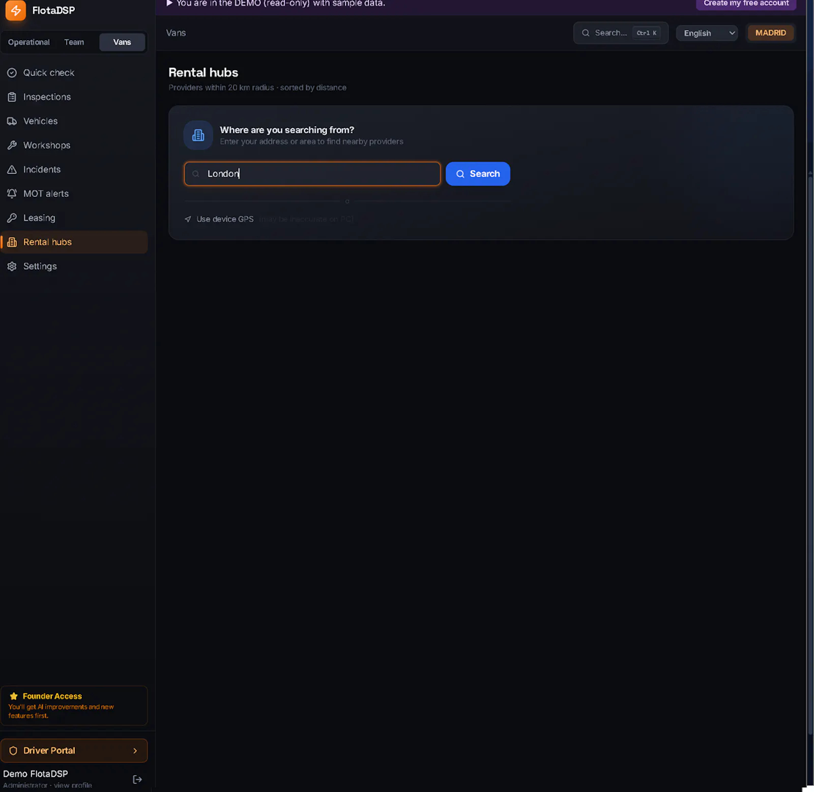 FlotaDSP screenshot 2