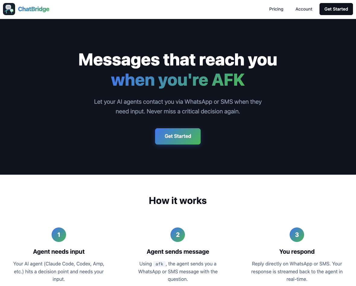 ChatBridge - Main product screenshot demonstrating key features and user interface
