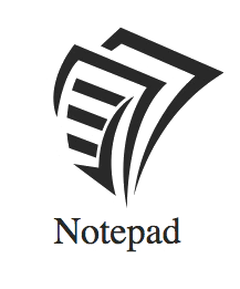 Notepad logo