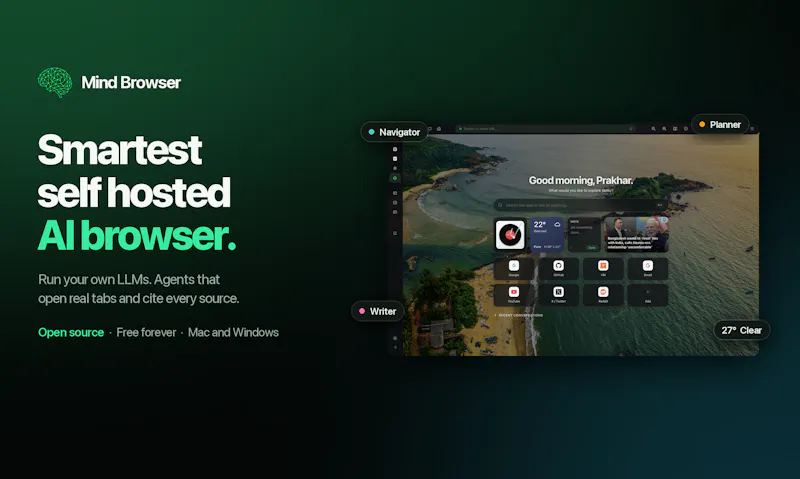 Mind Browser screenshot 2