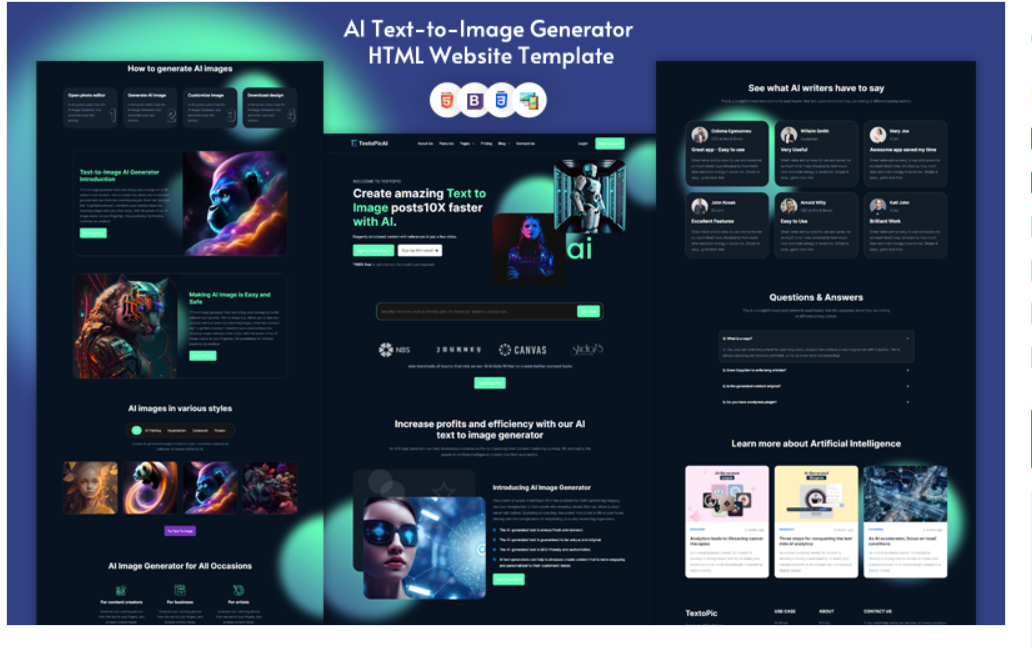 Pentabay Website Templates Pack gallery image