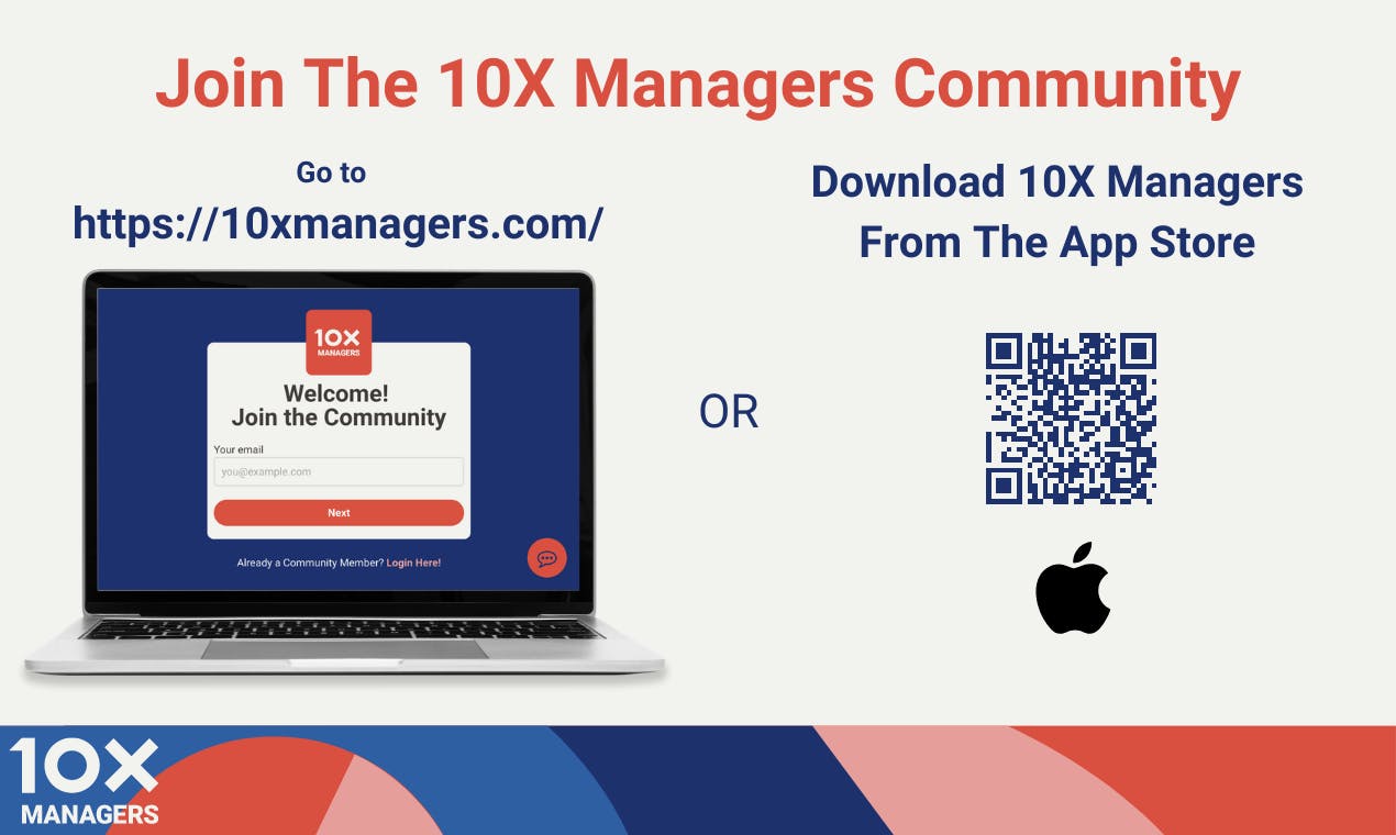 10X Managers Community media 1